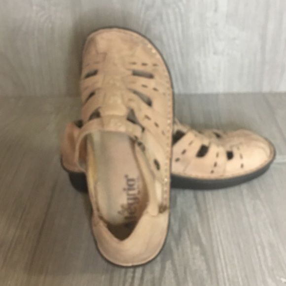 Alegria Pesca Fishermen Tan Sandals Size 6.5 - Picture 4 of 9